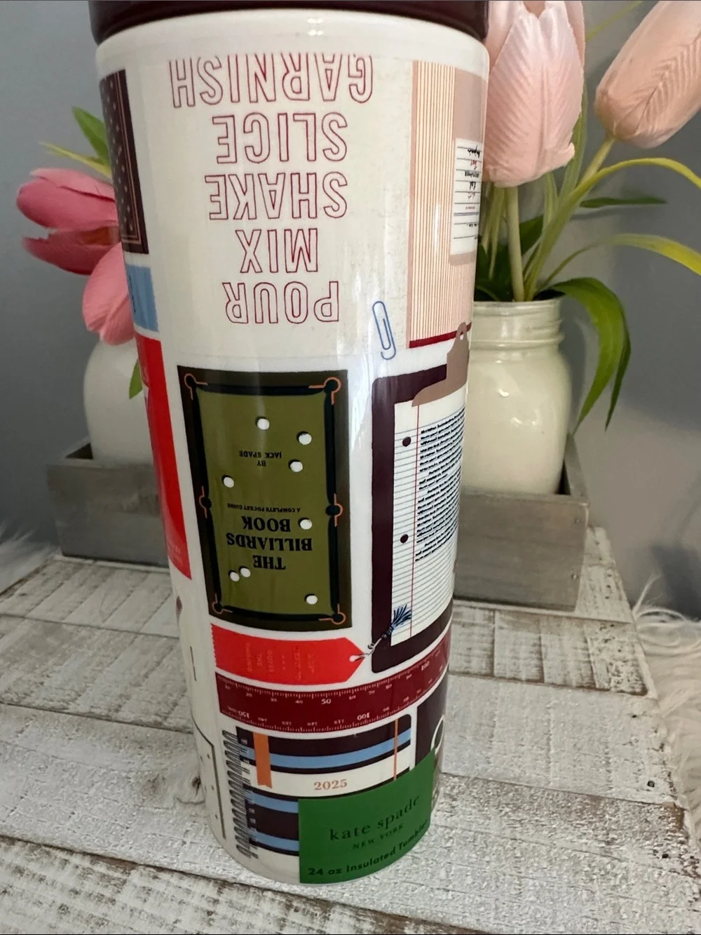 Nwt Kate spade 24 oz insulated tumbler